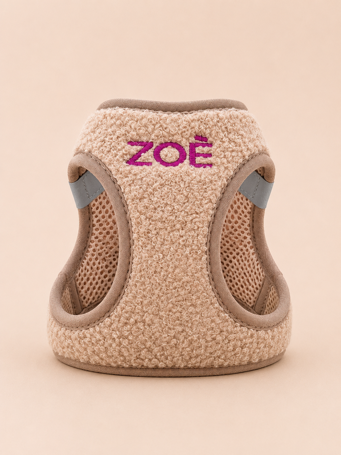 Teddy instaptuig beige gepersonaliseerd met naam